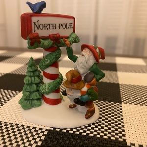 Department 56 Heritage Village Collection Trimming The North Pole #5608-1